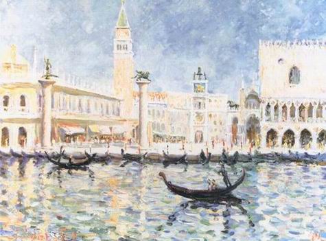 Venice Scene oil painting